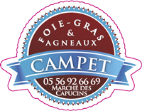 Campet Bordeaux Canards gras et agneaux de lait